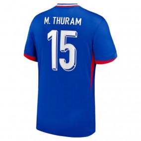 Prima Maglia Francia M. Thuram 15 Euro 2024